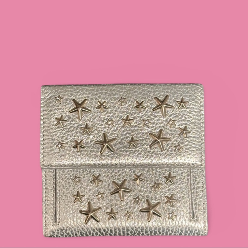 Jimmy Choo Silver Star wallet
